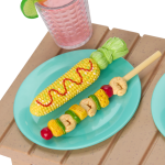 Raquel's™ Beach Chairs & Barbecue Set for 18-inch Dolls (Girl of the Year™ 2026)