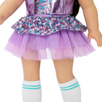 Truly Me™ #111 Doll & Dance All Day Set with wavy black-brown hair