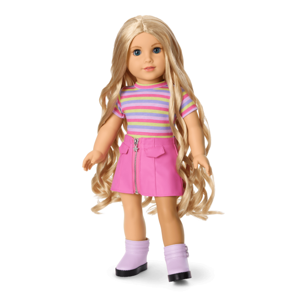 Long Hair Looks™ by Truly Me™ 18-inch Doll #133 & hair accessories
