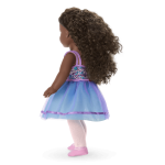 Truly Me™ #127 Doll & Dance All Day Set with curly dark-brown hair