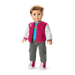 Truly Me™ 18-inch Doll #104 with straight caramel hair