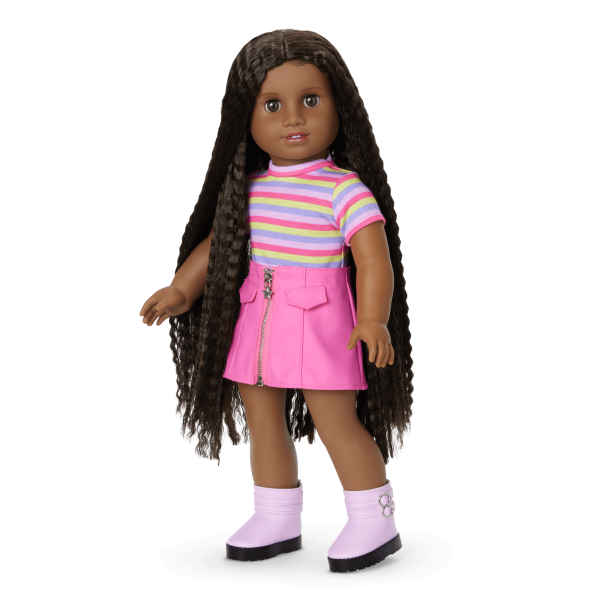 Long Hair Looks™ by Truly Me™ 18-inch Doll #135 & hair accessories