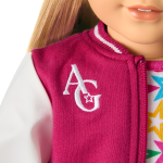 Truly Me™ 18-inch Doll #131 with straight blonde hair