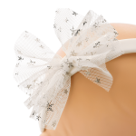 American Girl® x Janie and Jack Sparkly Cream Celebration Dress for Bitty Baby® Dolls