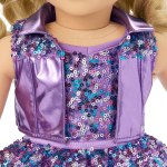 Truly Me™ #125 Doll & Dance All Day Set with curly blonde hair