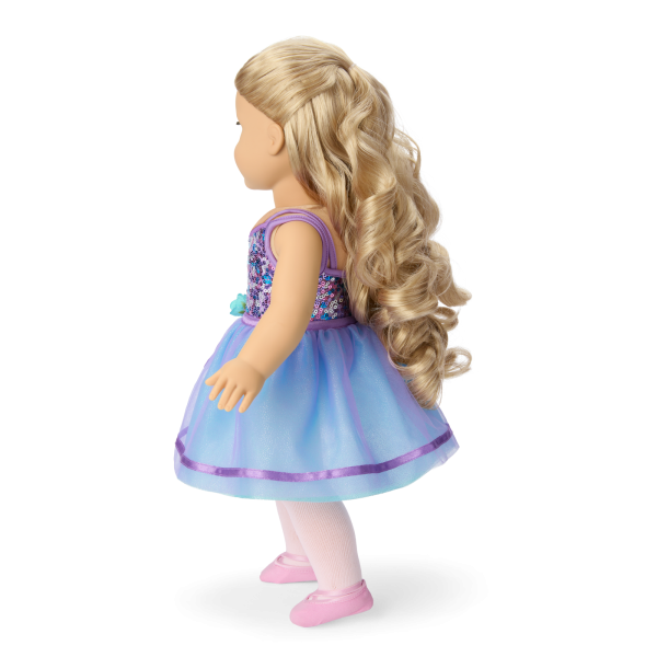 Truly Me™ #125 Doll & Dance All Day Set with curly blonde hair