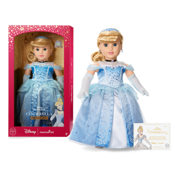 Disney Princess Cinderella 18-inch Doll by American Girl® Collector Series