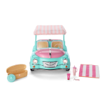 Raquel's™ Seaside Car for 18-inch Dolls (Girl of the Year™ 2026)