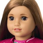 Truly Me™ 18-inch Doll #107 with straight brown hair