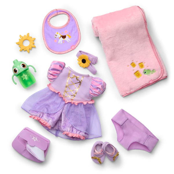 Disney Princess Rapunzel Cuddle & Care Set with Bitty Baby® Doll by American Girl®