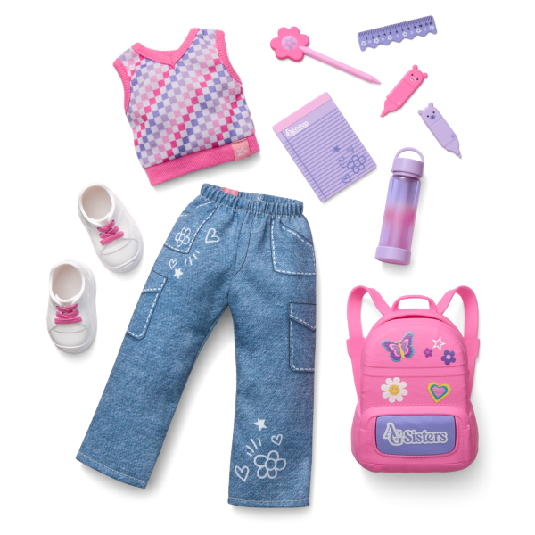 AG Sisters™ School Style Fashion Set