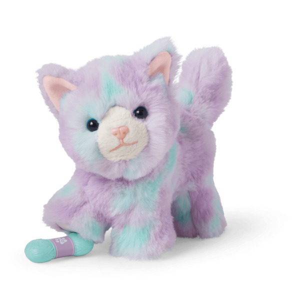 Purrpley Pink Kitty Cat for 18-inch Dolls & Fancy Pet Fashion Accessories