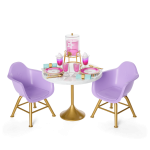 Kitchen Table for Two Set for 18-inch Dolls