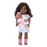 Little Bitty Baby™ 7.75-inch Doll with black hair