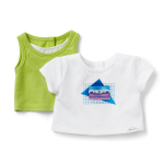 Courtney's™ T-Shirt & Tank Set for 18-inch Dolls (Historical Characters)