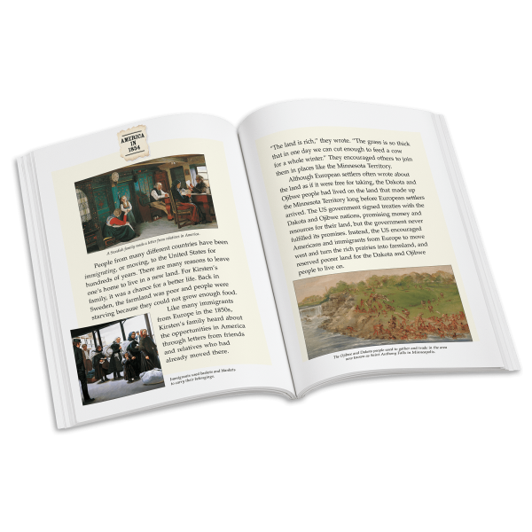 Kirsten Larson™ 18-inch Doll. Book & Accessories (Historical Characters)