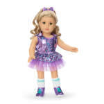 Truly Me™ #125 Doll & Dance All Day Set with curly blonde hair