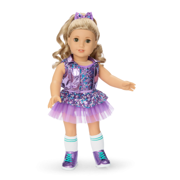 Truly Me™ #125 Doll & Dance All Day Set with curly blonde hair