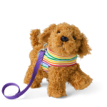 Daffodil Doodle™ Dog for 18-inch Dolls & Fancy Pet Fashion Accessories