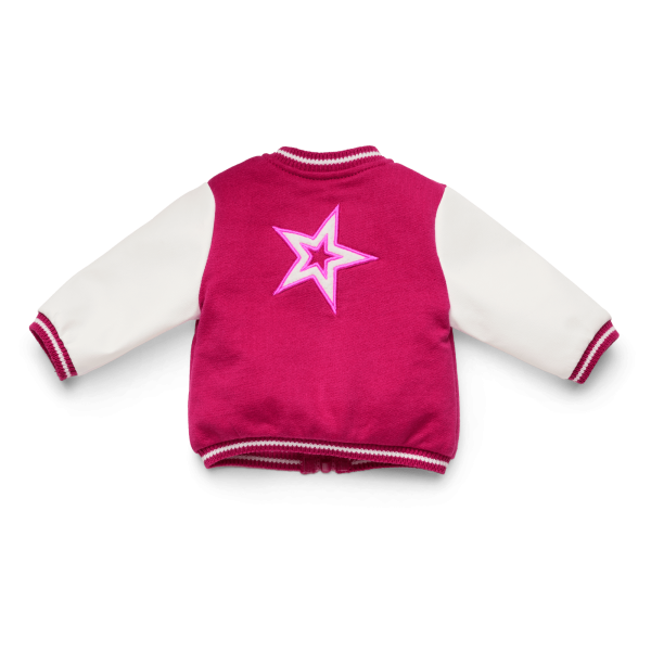 Truly Me™ 18-inch Doll #116 with wavy purple-and-pink hair