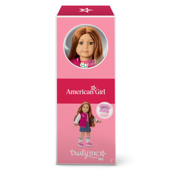 Truly Me™ 18-inch Doll #103 with wavy red hair