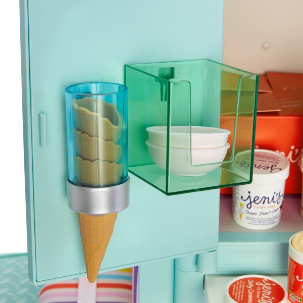 American Girl® x Jeni's Full of Flavor Ice Cream Truck for 18-inch Dolls