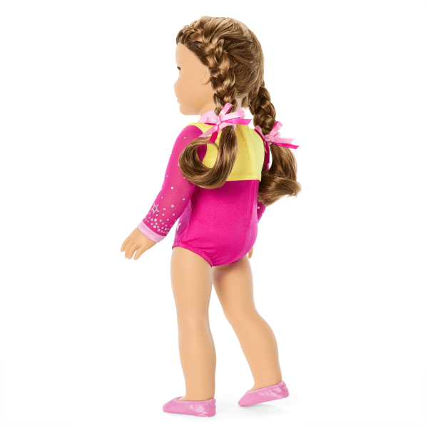Lila's™ Gymnastics Competition Outfit for 18-inch Dolls (Girl of the Year™ 2024)