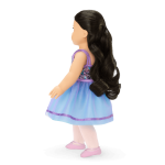 Truly Me™ #111 Doll & Dance All Day Set with wavy black-brown hair
