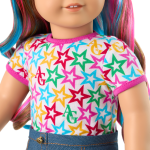 Truly Me™ 18-inch Doll #101 with wavy caramel hair