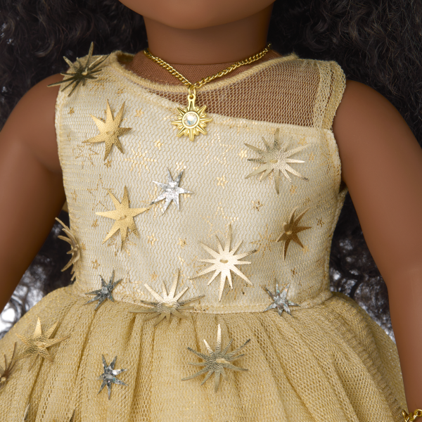 American Girl® 2025 Glimmering Gold™ Holiday Collector Doll