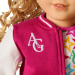 Truly Me™ 18-inch Doll #115 with curly blonde hair