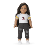American Girl® x NFL Arizona Cardinals Fan Tee for 18-inch Dolls