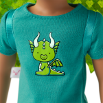 Bryant™ Doll. Book & Crisella™ the Dragon