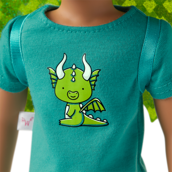 Bryant™ Doll. Book & Crisella™ the Dragon