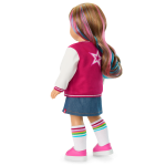Truly Me™ 18-inch Doll #101 with wavy caramel hair