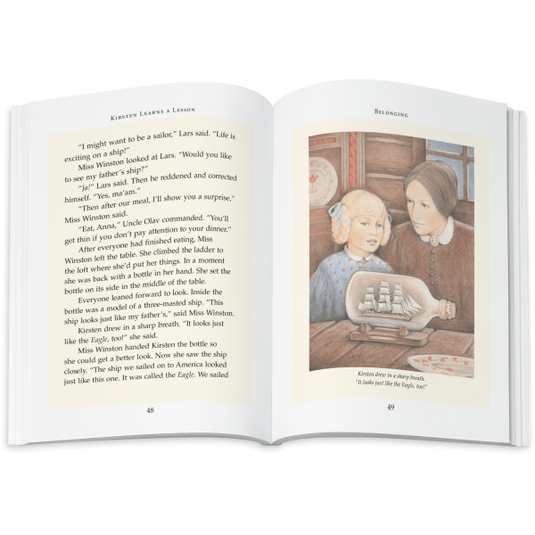 Kirsten's™ School Outfit & Book (Historical Characters)