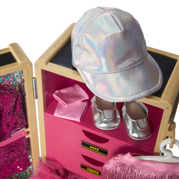 Backstage Theater Trunk for 18-inch Dolls