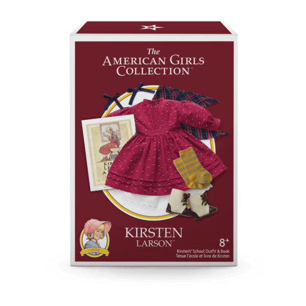 Kirsten's™ School Outfit & Book (Historical Characters)