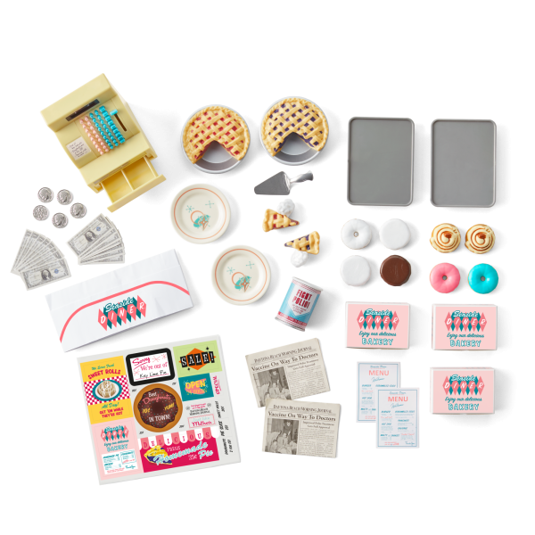 Maryellen's™ Seaside Diner Bakery Case for 18-inch Dolls (Historical Characters)