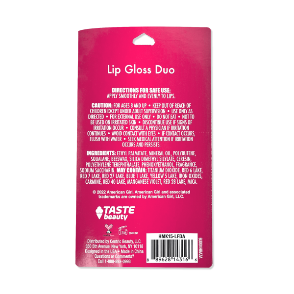 Lip Gloss Duo for Girls