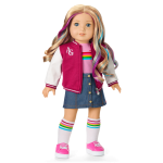 Truly Me™ 18-inch Doll #110 with wavy blonde hair