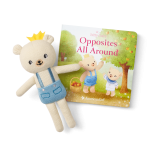 Bitty's™ Bear Friend & Opposites All Around Board Book