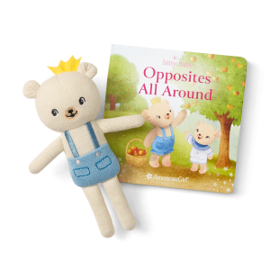 Bitty's™ Bear Friend & Opposites All Around Board Book