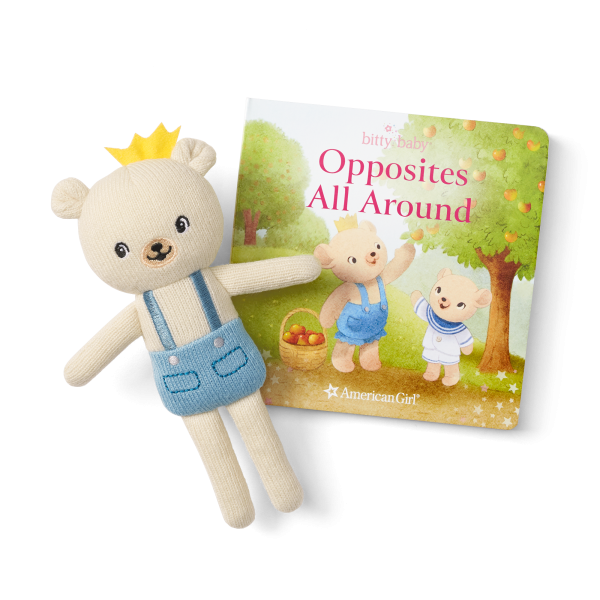 Bitty's™ Bear Friend & Opposites All Around Board Book