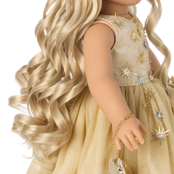 American Girl® 2025 Glimmering Gold™ Holiday Collector Doll