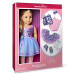Truly Me™ #125 Doll & Dance All Day Set with curly blonde hair
