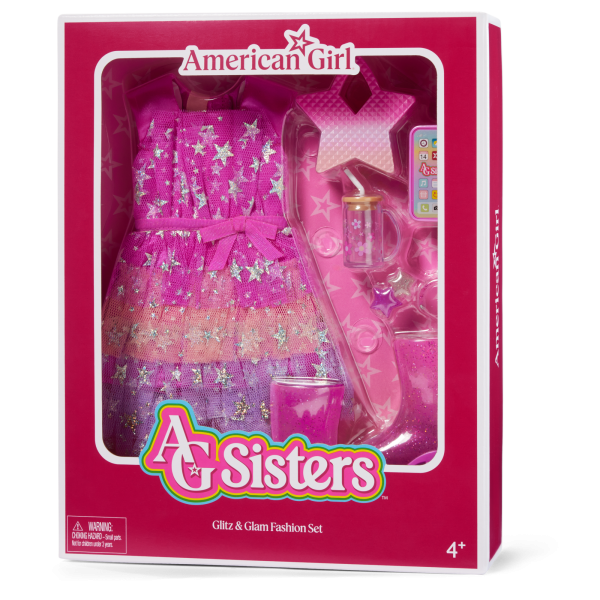 AG Sisters™ Glitz & Glam Fashion Set