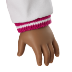 Truly Me™ 18-inch Doll #113 with curly dark-brown hair