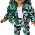 Truly Me™ 18-inch Doll #89 with wavy dark-brown hair