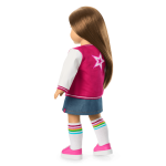 Truly Me™ 18-inch Doll #107 with straight brown hair